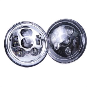 Morsun 12v 24v 58w LED-Scheinwerfer für Wrangler JK 7-Zoll-Rundscheinwerfer-Abblendlicht