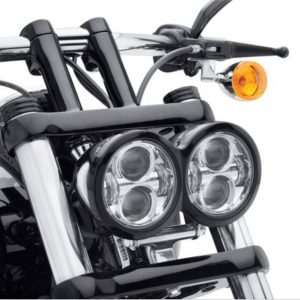 Morsun 5-Zoll-Doppelscheinwerfer für Motorrad-Abblendlicht-runde LED-Scheinwerfer-Projektor