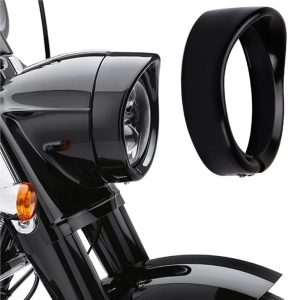 Morsun 7inch runde LED-Motorrad-Scheinwerfer-Ring-Halterung für Harley FLD F