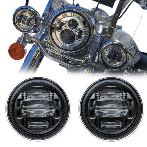 Morsun Neuester Motorrad-Nebelscheinwerfer für Honda GL1800 Goldwing 2012-2017 Fahrlicht