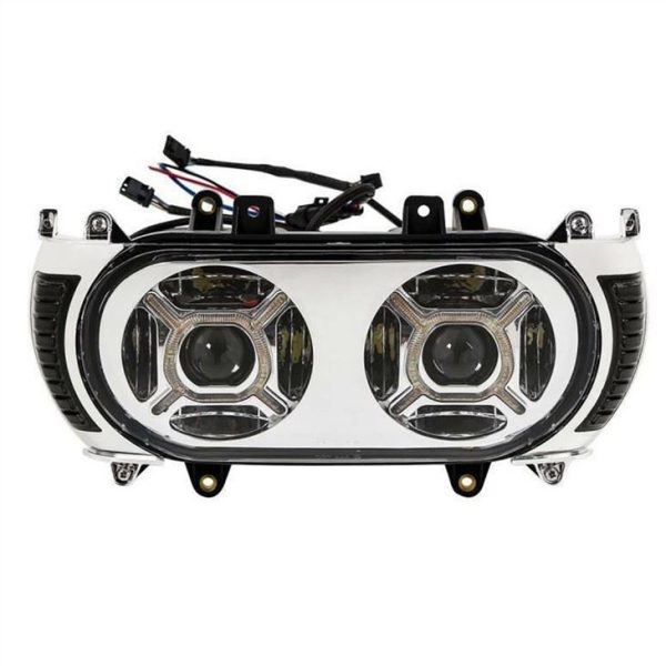 2015-2020 Harley Road Glide Led Headlight Upgrade With Turn Signals And DRL - Image 5