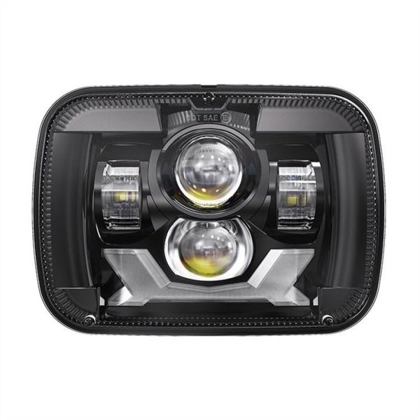 2021 Led Truck Headlight For Jeep YJ 5x7 Inch Headlight For Cherokee XJ - Image 4
