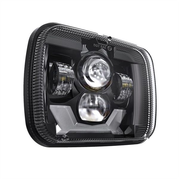 2021 Led Truck Headlight For Jeep YJ 5x7 Inch Headlight For Cherokee XJ - Image 5