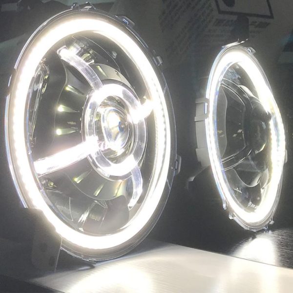 2Pcs 9 Inch Led Headlight High Low Beam Day Running Light For For Jeep Wrangler JL - Image 2