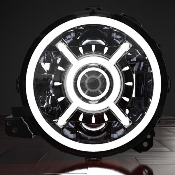 2Pcs 9 Inch Led Headlight High Low Beam Day Running Light For For Jeep Wrangler JL - Image 3