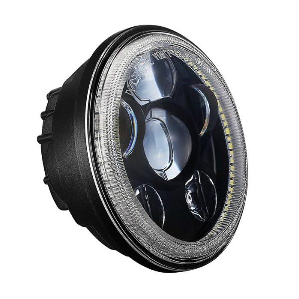5 3/4 Inch Round Led Projector Headlight For Motorcycle - Image 3