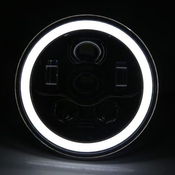 7 Inch Angel Eyes Headlight - Image 2