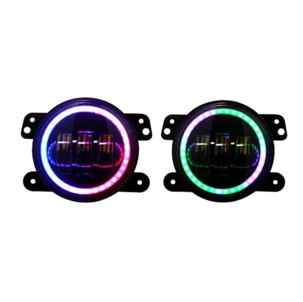 7 Inch Led Headlight Multi-color Chasing Light - Image 3