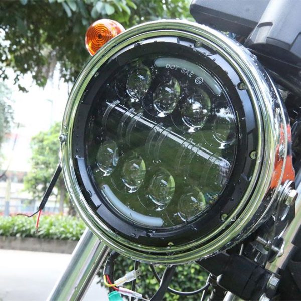 7 Round LED Headlamp - Image 2