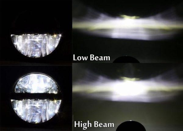 Accessories For Harley/Royal Enfield Motorcycle 7'' Round LED Lights 7 Inch Sealed Beam Auto Car Headlight - Image 5