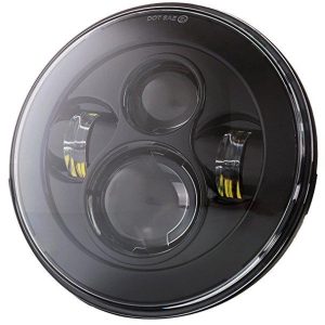 Auto Lighting System 7 Inch Round Headlight With High Low Beam LED Headlamp For Motorcycle For Hummer/for Royal Enfield