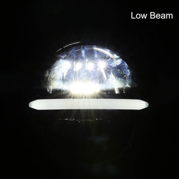 Car Accessories 12v 24v 7 Inch Round Led Headlamp Sealed Beam Angel Eyes 45w For Harley Motorcycle - Image 7