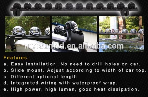 Cree Chip And Epistar Offroad LED Light Bar - Image 2