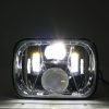 5x7 Inch LED Rectangle Headlight 60W With Hi/Lo Beam For Jeep YJ XJ MJ & For Off-road - Image 4