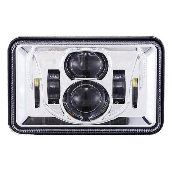 DOT Approved 4x6 Inch Led Square Headlight For Jeep Wrangler And For Kenworth High/low Beam - Image 4