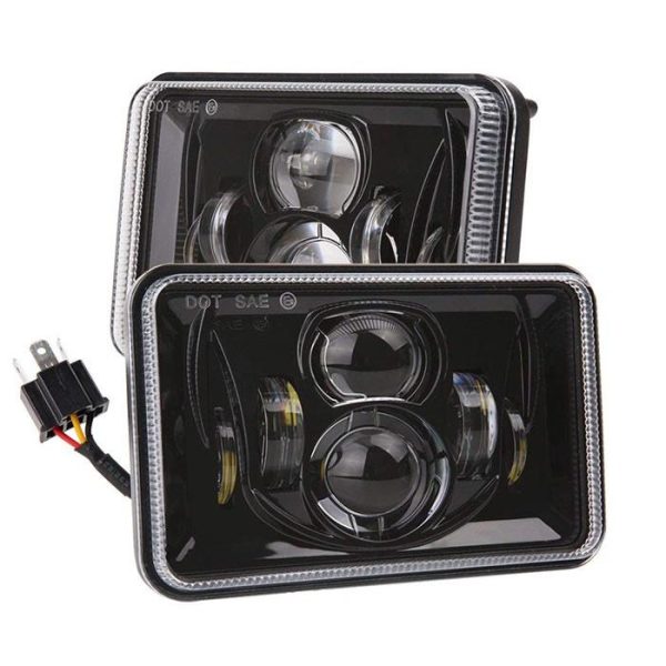 DOT Approved 4x6 Inch Led Square Headlight For Jeep Wrangler And For Kenworth High/low Beam - Image 5