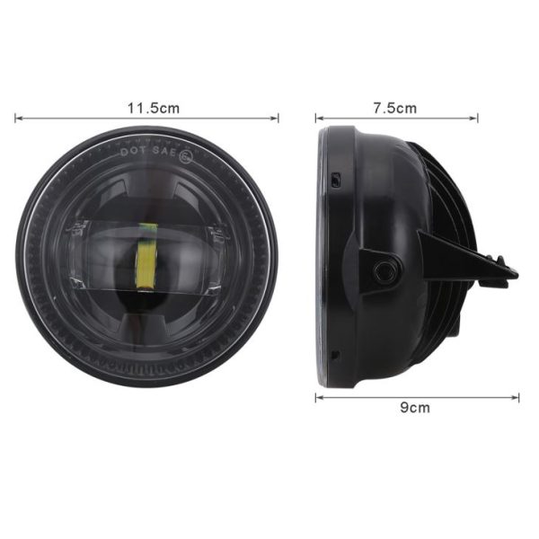 For Ford F150 30w 4.5 Inch Round Led Fog Light For Ford Ranger 2008-2011 Expedition 2007-2015 - Image 2