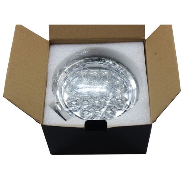 For Hummer/for Royal Enfield LED Headlamp With High Low Beam DRL For Motorcycle 7 Inch Round Headlight - Image 4