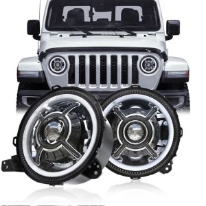 For Jeep 9 Inch JL Headlight 9 Wrangler JL Headlight 108W JL Headlight Factory Price