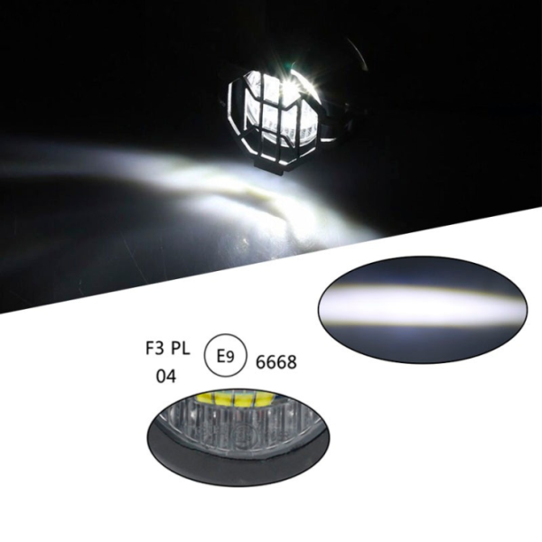 LED Auxiliary Fog Light Clear Water Light For BMW Motorcycle - Image 3