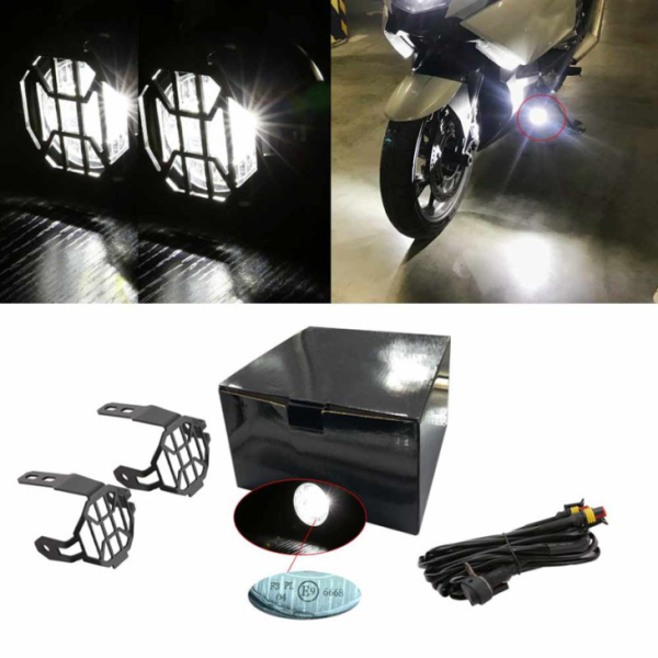 LED Auxiliary Fog Light Clear Water Light For BMW Motorcycle - Image 4