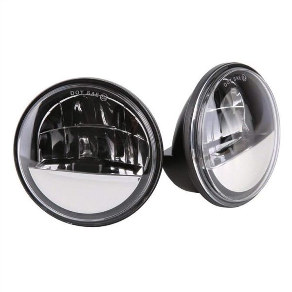 Morsun 4.5inch LED Fog Light For Harley Road Glide Motorbike Fog Lamp - Image 3