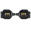 Morsun 4inch Fog Light With Bracket For Jeep Wrangler JL JLU Rubicon Black Chrome Light