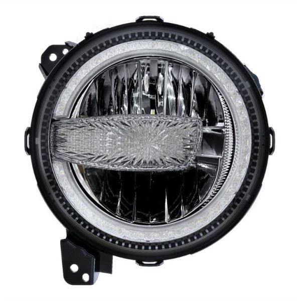 Morsun 9INCH LED Headlight White DRL For Jeep Wrangler JL Rubicon 2018 2019 - Image 2