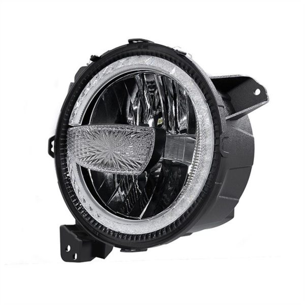 Morsun 9INCH LED Headlight White DRL For Jeep Wrangler JL Rubicon 2018 2019 - Image 3