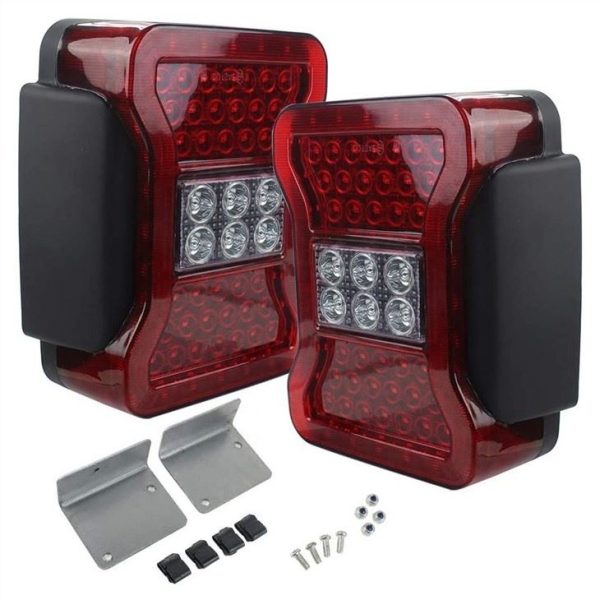 Morsun Auto Parts LED Tail Light US EU Version For 2007-2015 Jeep Wrangler JK - Image 2