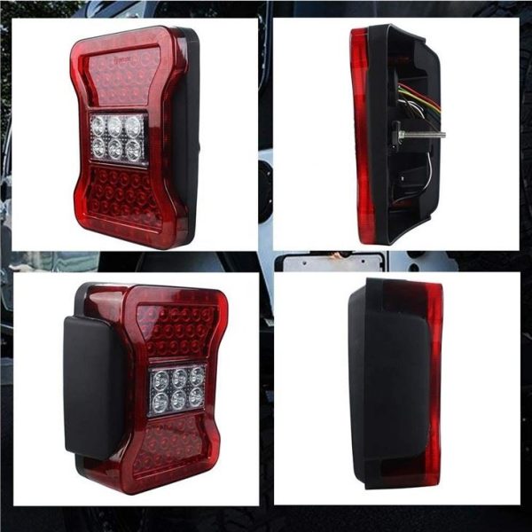 Morsun Auto Parts LED Tail Light US EU Version For 2007-2015 Jeep Wrangler JK - Image 3