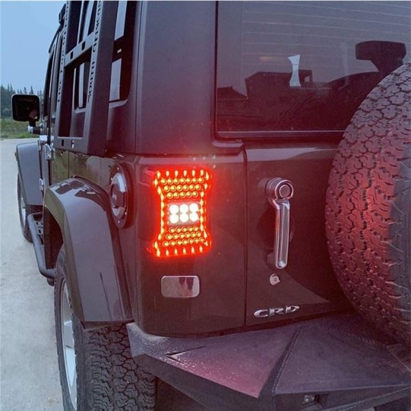 Morsun Auto Parts LED Tail Light US EU Version For 2007-2015 Jeep Wrangler JK - Image 5