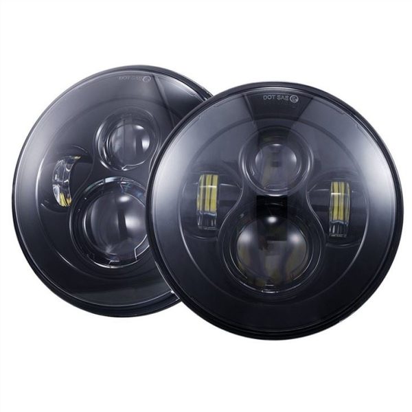 Morsun Factory Price High Low Beam Round Led Headlight Projector for Jeep Wrangler JK CJ TJ - Image 2