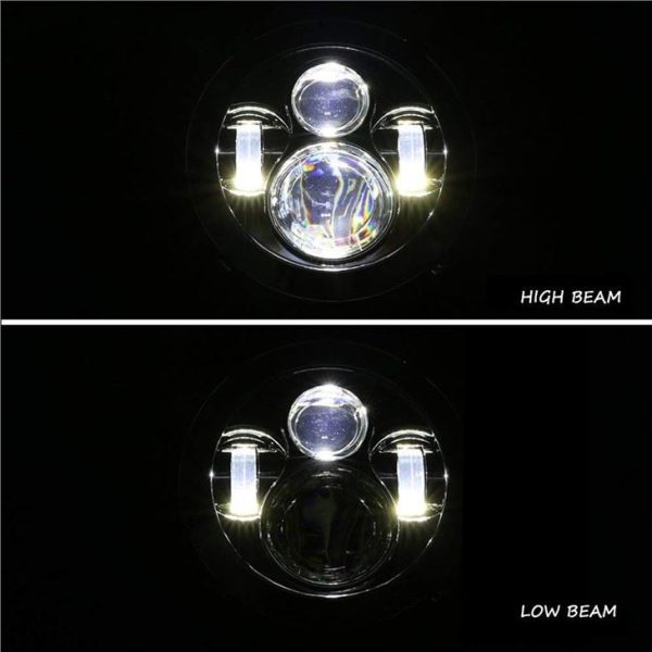 Morsun Factory Price High Low Beam Round Led Headlight Projector for Jeep Wrangler JK CJ TJ - Image 4