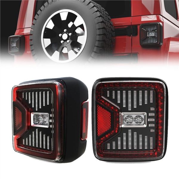Morsun Rear Brake Reverse Lamps For 2019~2020 Jeep Wrangler JL Gladiator JT