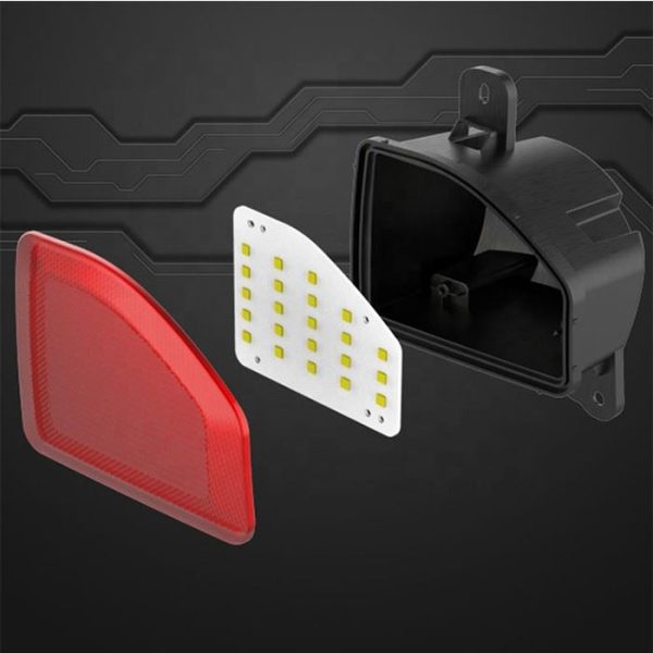 Morsun Rear Bumper Brake Lights For 2018 2019 2020 Jeep JL JT RUBICON SAHARA RUBICON - Image 3