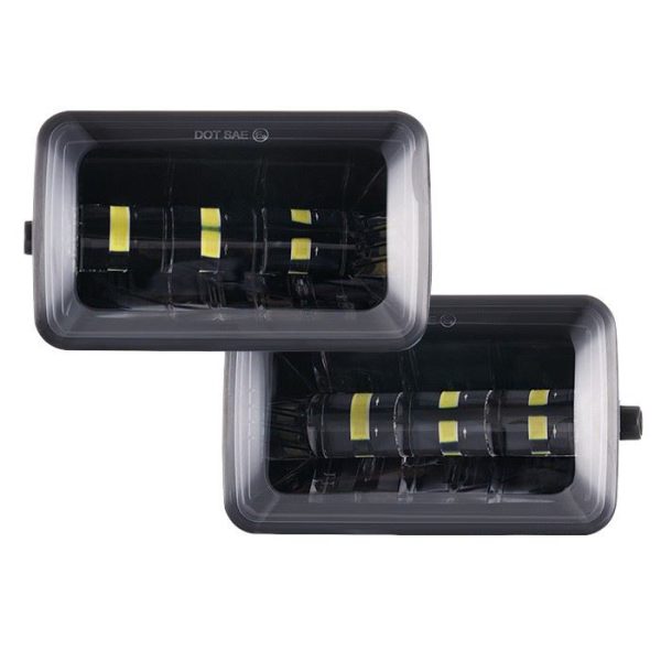 Morsun Square Super Bright LED Fog Light For Ford F150 2015 Square Fog Lamps 2200LM - Image 2