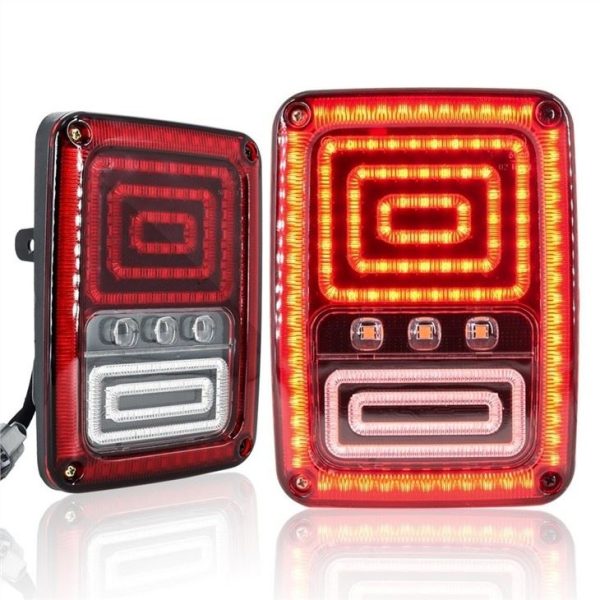Morsun US EU Version Rear Light Reverse Lamps For Jeep Wrangler JK 2007-2015 Turn Light - Image 3