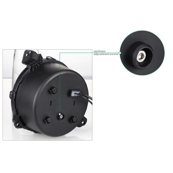 Newest 9 Inch Round LED Headlights Halo DRL For Jeep Wrangler JL 2018 2019 Upgraded High Low Beam Headlight With Daytime Running Lights - Image 5