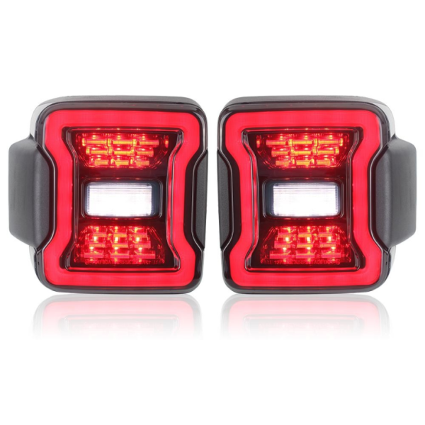 Smoked Lens Led Tail Light JL Brake Reverse Bulb For Jeep Wrangler JL Tail Light - Image 4