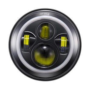 7 Inch Round Led Light Headlight For Jeep Wrangler JK TJ CJ