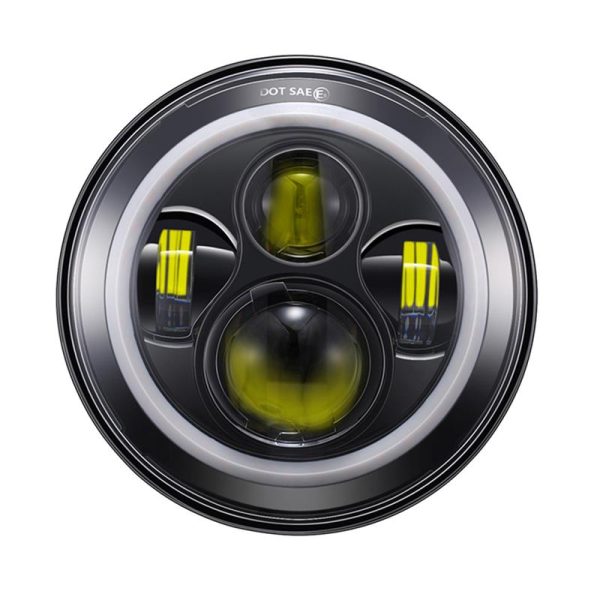 7 Inch Round Led Light Headlight For Jeep Wrangler JK TJ CJ