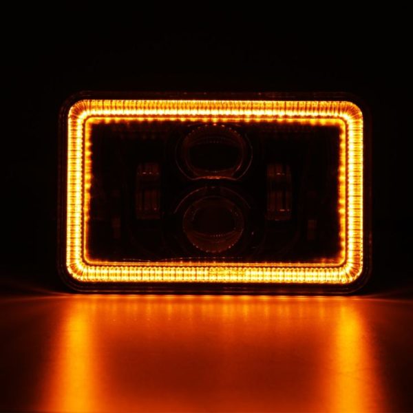 Truck Accessories 4x6'' Led Halo Headlight Auto lighting system - Image 5