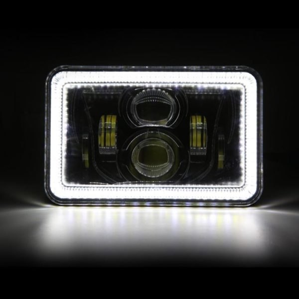 Truck Accessories 4x6'' Led Halo Headlight Auto lighting system - Image 6