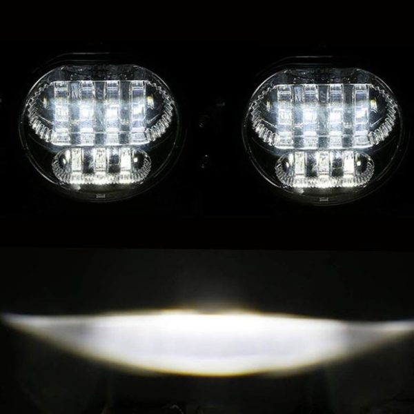 Update DOT 63w LED Fog Light For 2002-2008 Dodge Ram 1500/2500/3500 - Image 8